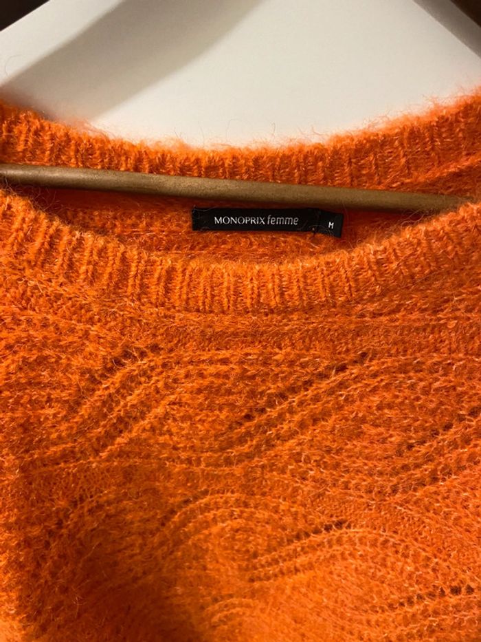 Magnifique pull ajouré Monoprix comme neuf - photo numéro 4
