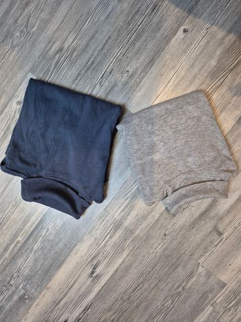 Lot pulls col roulé