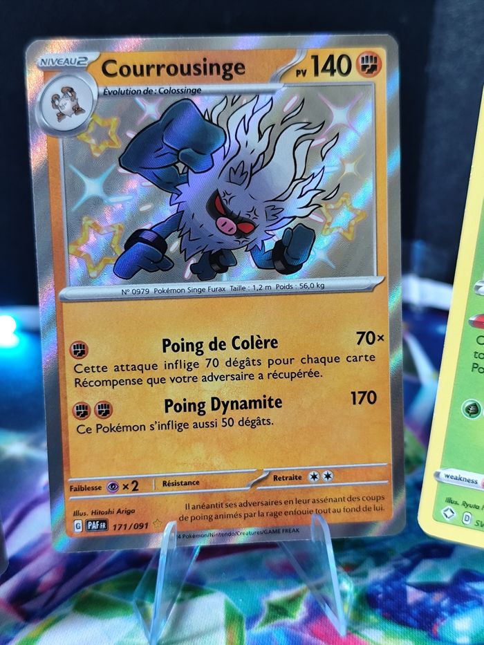 Lot de 4 cartes Pokémon Shiny neuve 🇨🇵 Série Destinée de Paldéa et destinée radieuse - photo numéro 3