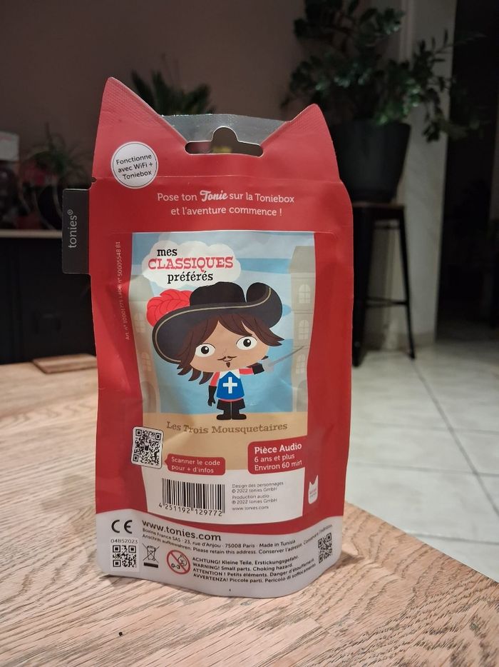 Tonies les 3 mousquetaires neuf en français - photo numéro 2