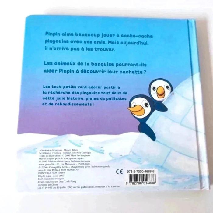 6 € 📚 Livre : Cache-Cache Pingouins - photo numéro 2