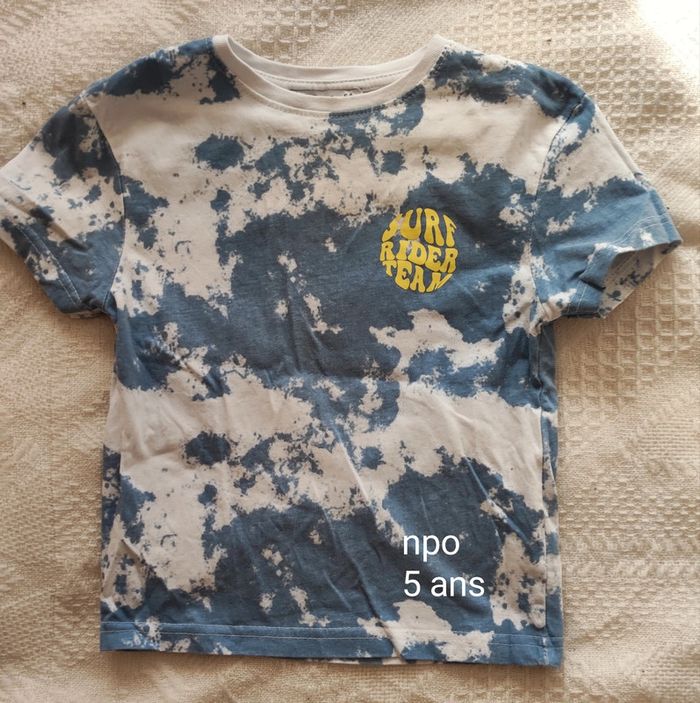 T-shirt npo 5 ans