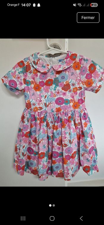 Robe liberty 3 ans