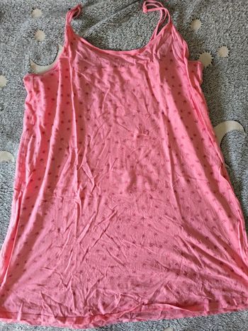 Nuisette rose en coton tex taille L