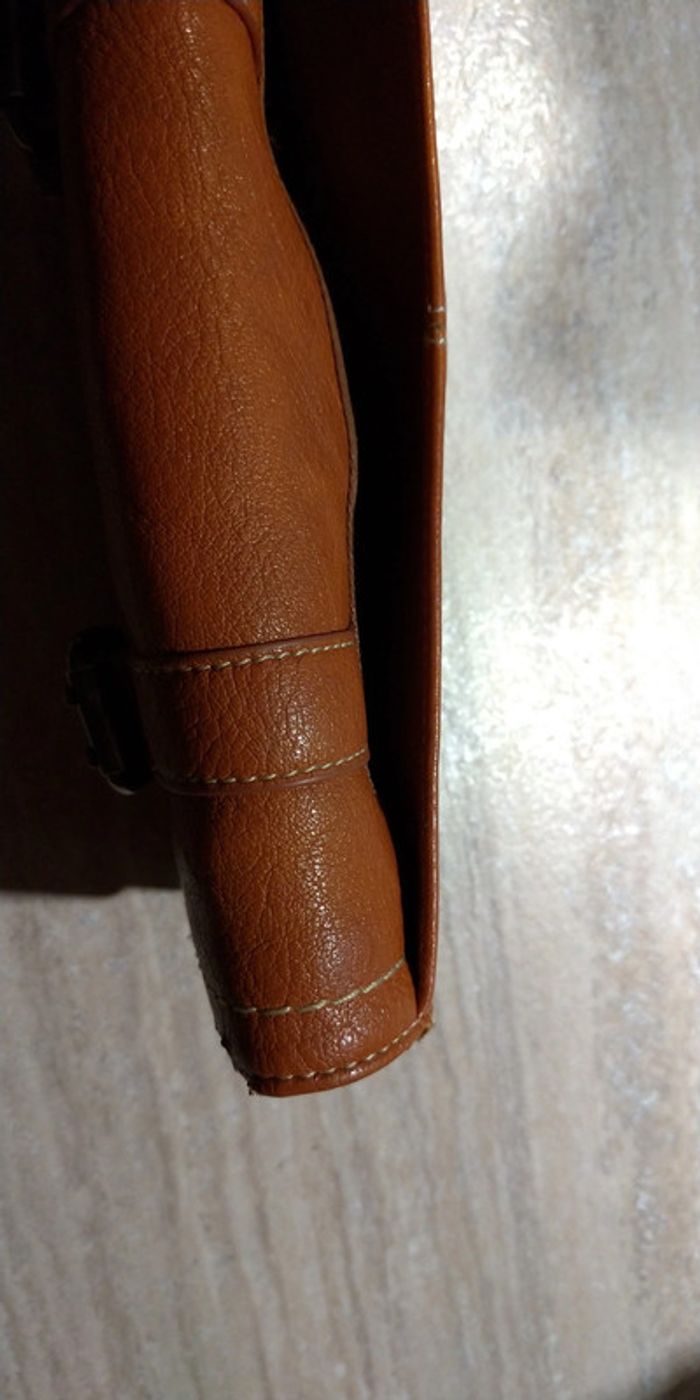 Portefeuille orange - photo numéro 3