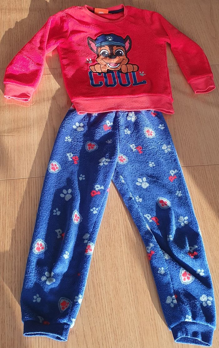 Pyjama polaire pat patrouille 5/6 ans