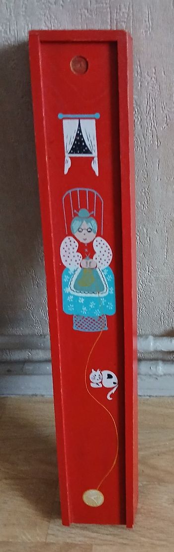 Boite a aiguilles à tricoter vintage
