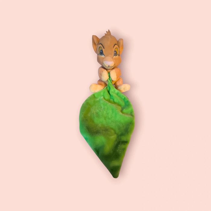 Doudou lion feuille roi lion Disney Baby