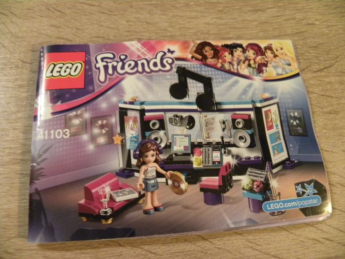 LEGO Friends le studio d'enregistrement de la pop star 41103 - photo numéro 9