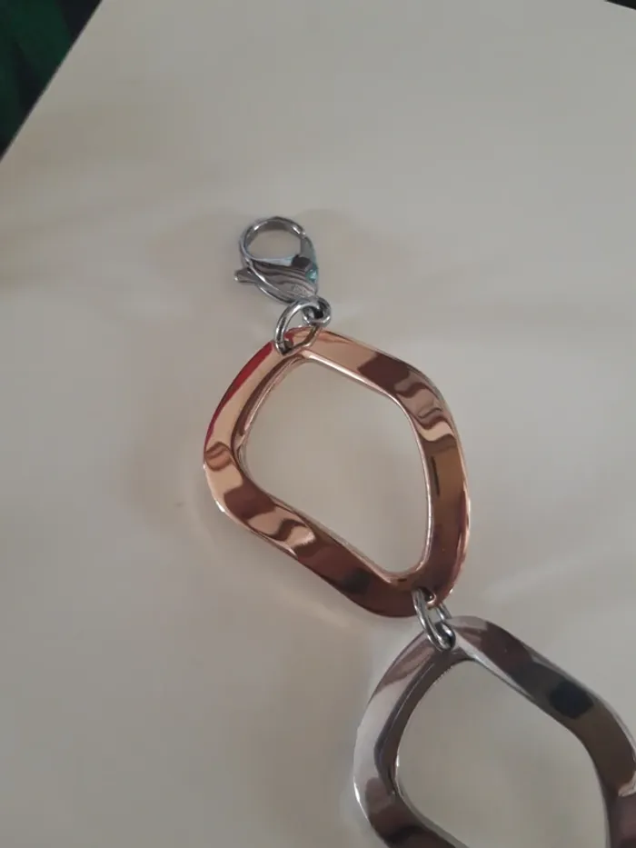 Joli bracelet bi ton - photo numéro 3