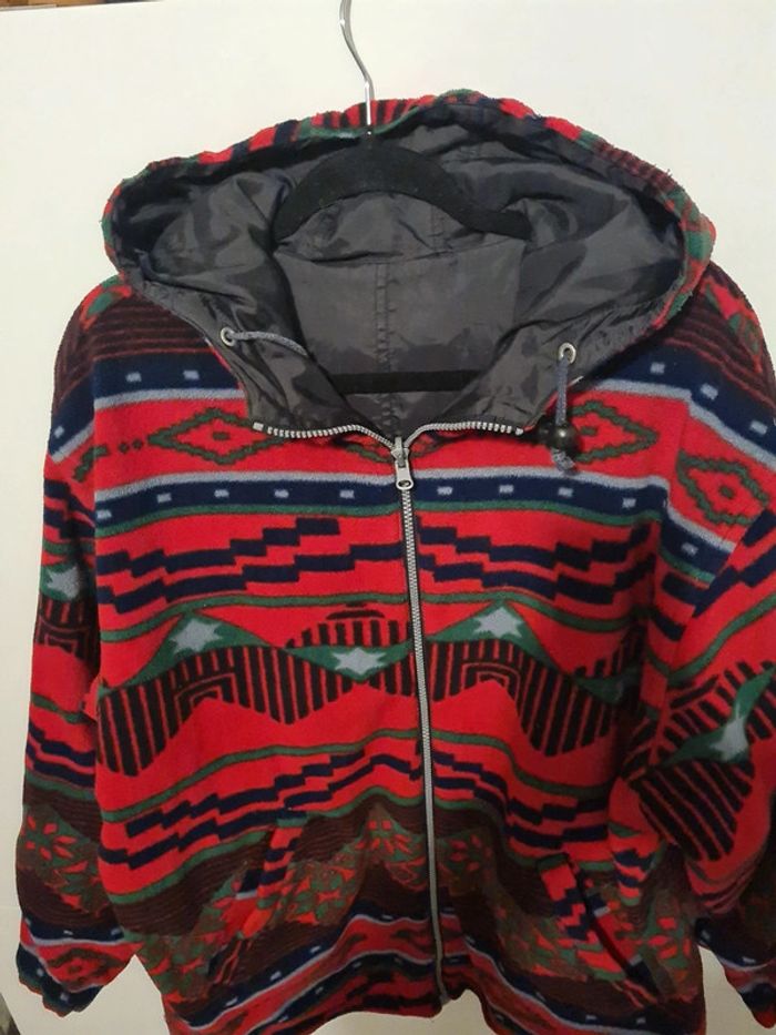 Polaire imperméable double face vintage - photo numéro 2