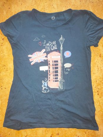 Tee-shirt manches courtes fille taille 13/14 ans Tex