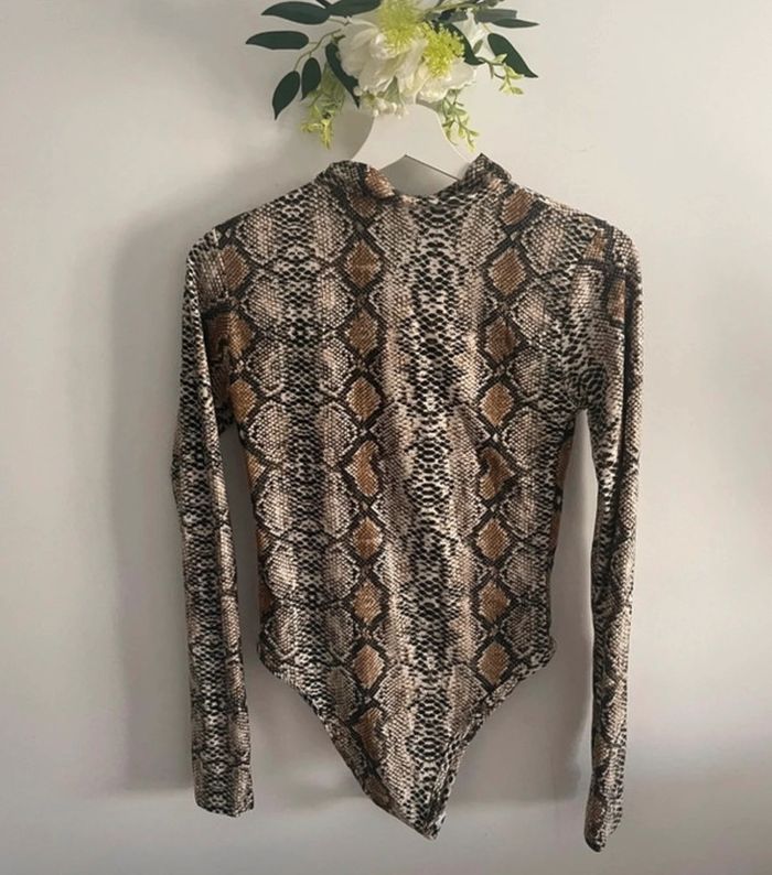 🌸Body manches longues python taille S 🌸 - photo numéro 2