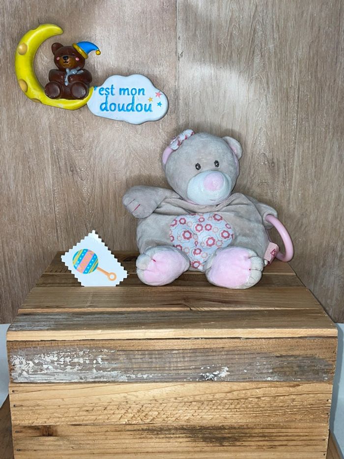 NAT375 doudou ours 🐻 babynat