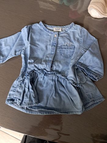 Robe jeans tao 3 mois