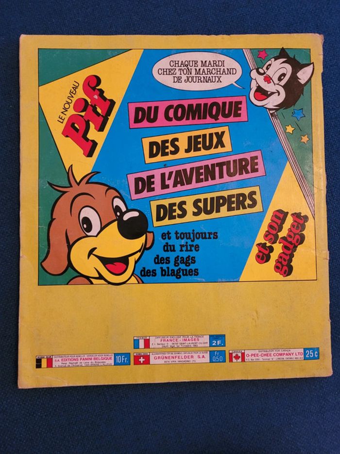 Album Panini ancien complet Les Schtroumpfs livre stickers autocollants collection - photo numéro 2