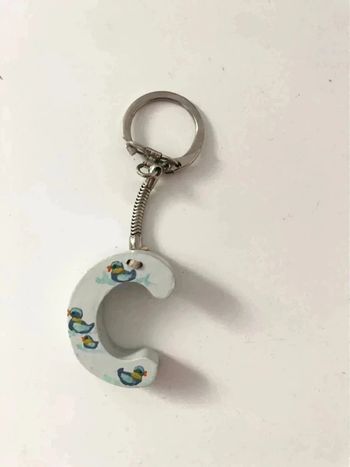 Porte clef en bois C