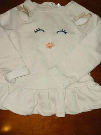 Pull crème 18 mois orchestra