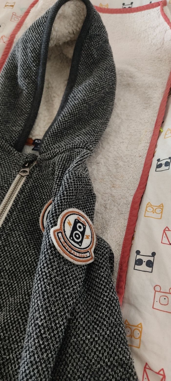 Gilet zippé Kiabi 3ans - photo numéro 2