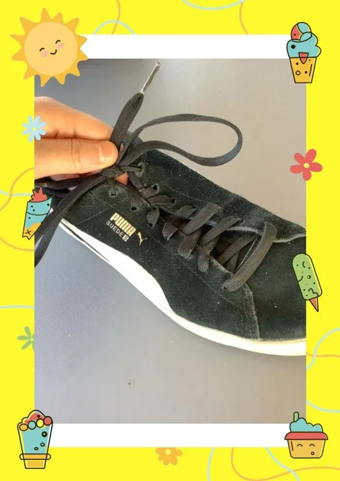 Baskets noirs Puma 39 - photo numéro 7