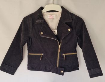 Veste Lili Gaufrette 4 ans – NEUVE AVEC ÉTIQUETTE – Velours côtelé