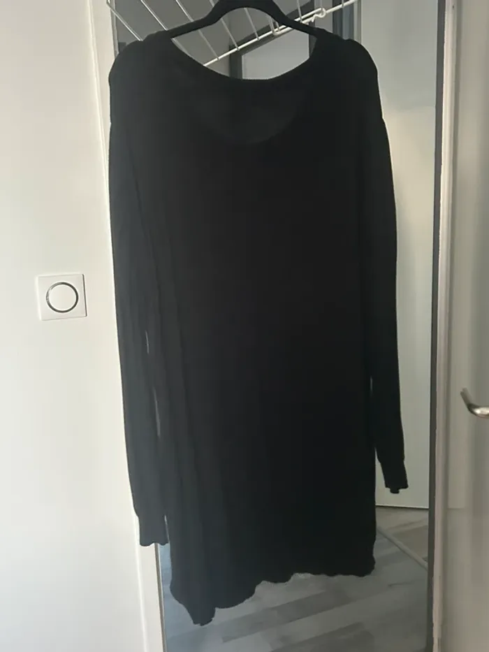 Pull long noir t52 - photo numéro 2
