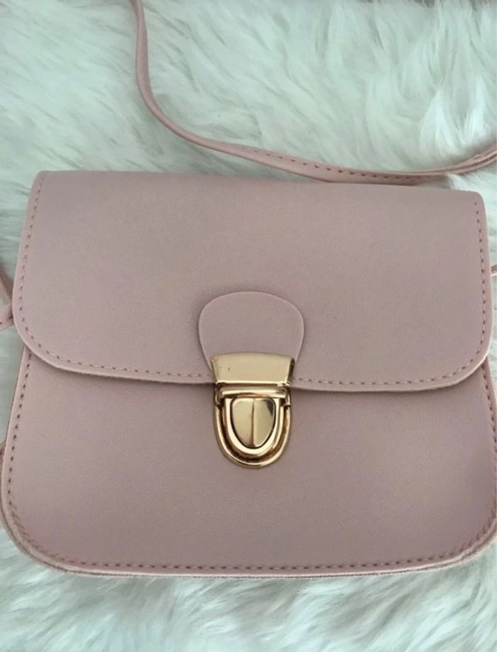 Sac bandoulière rose - photo numéro 6