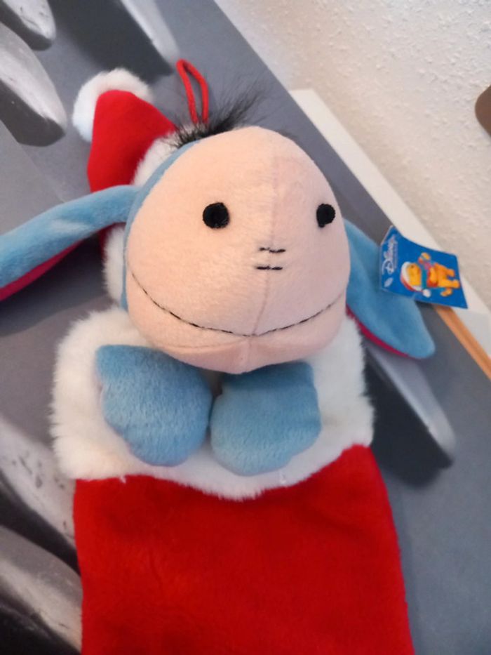 Peluche bourriquet chaussette de Noël - photo numéro 4
