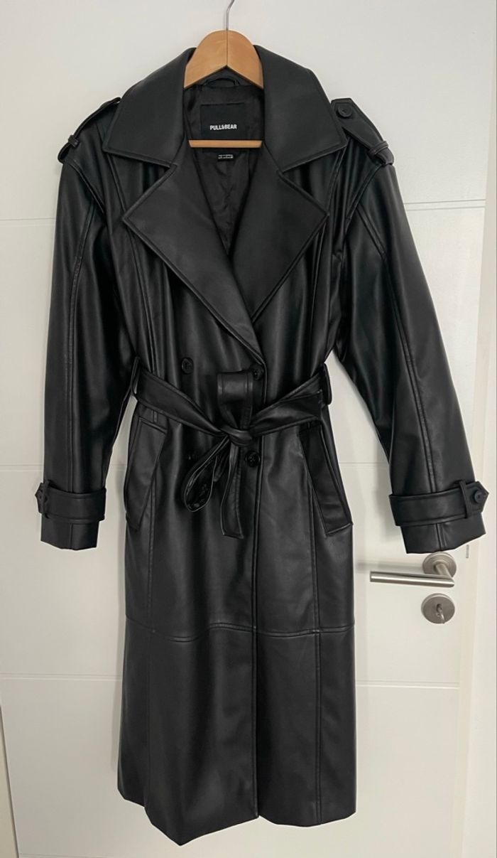 🖤 Manteau similicuir Pull&Bear 🖤 - photo numéro 2