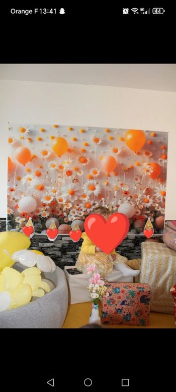 Toile de fond pâquerette