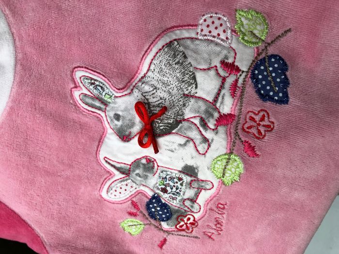Pyjama velours Absorba 6 mois - photo numéro 5