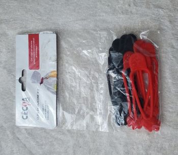 12 clips en silicone,  fraîcheur et conservation garanties