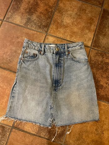 jupe en jean zara