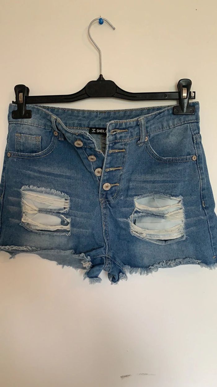 Short en jean