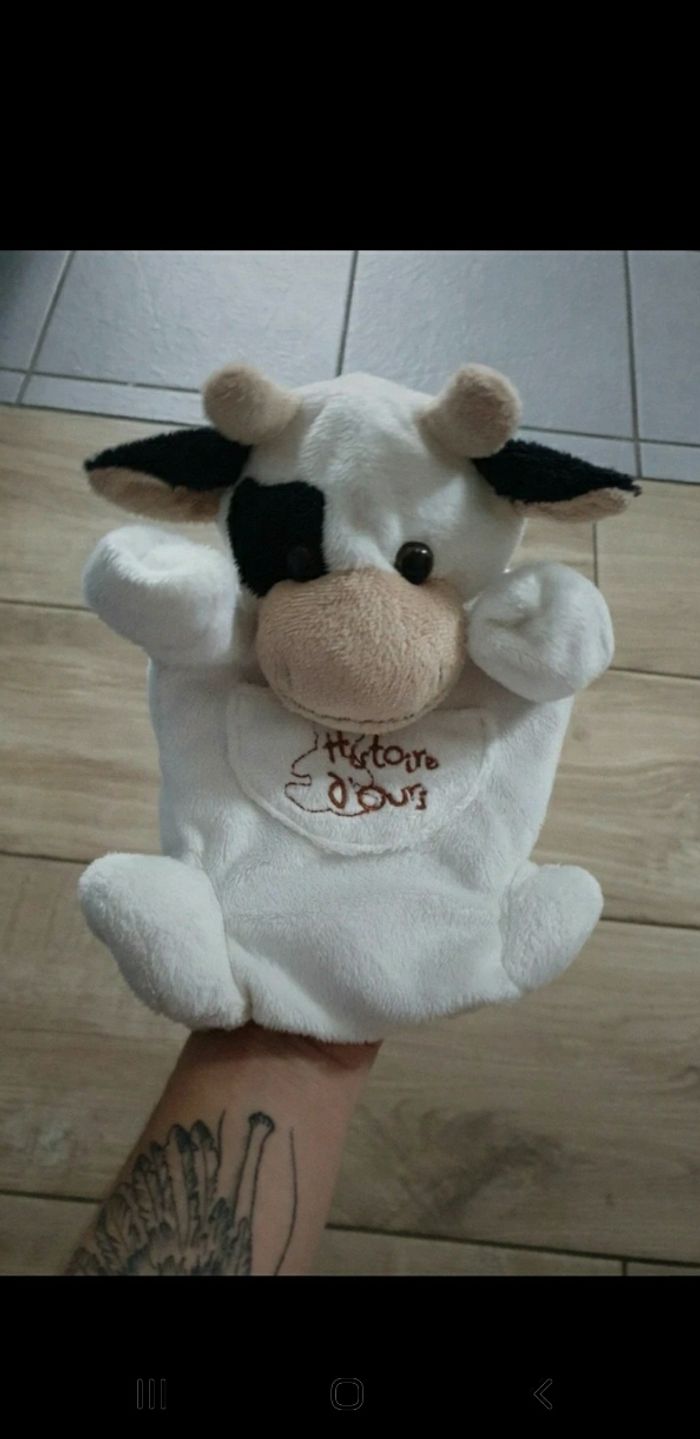 Marionnette vache histoire d'Ours - photo numéro 2