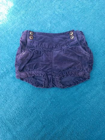 Mini short violet