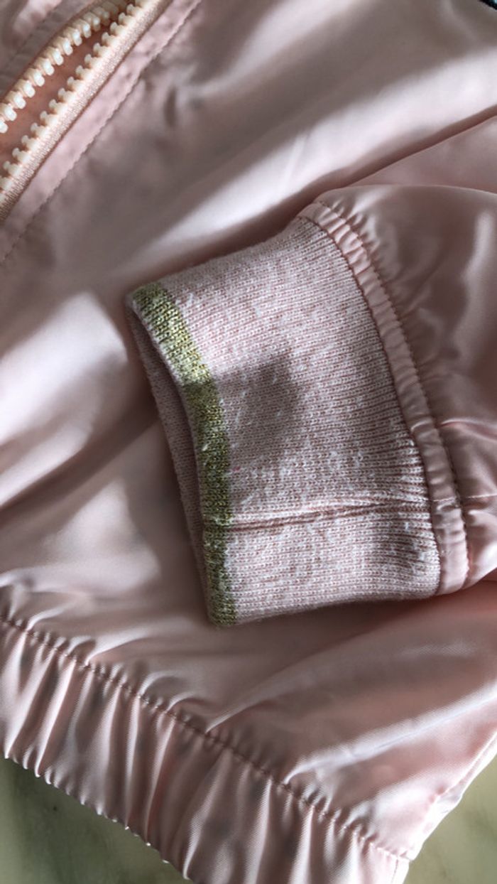 Veste tex rose pâle saumon 36 mois - photo numéro 3