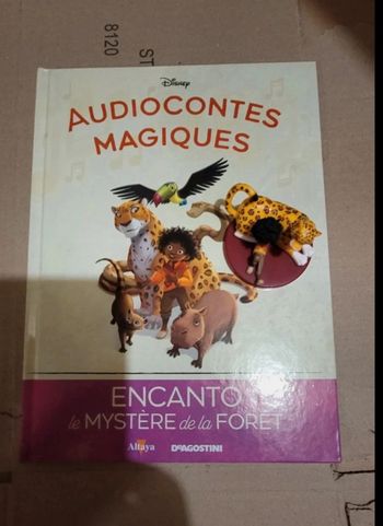 Encanto 149 collection audiocontes Magiques Disney Altaya audio conte magic livre & figurine