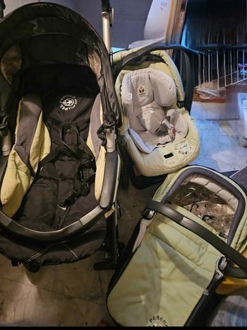 Poussette trio peg perego 