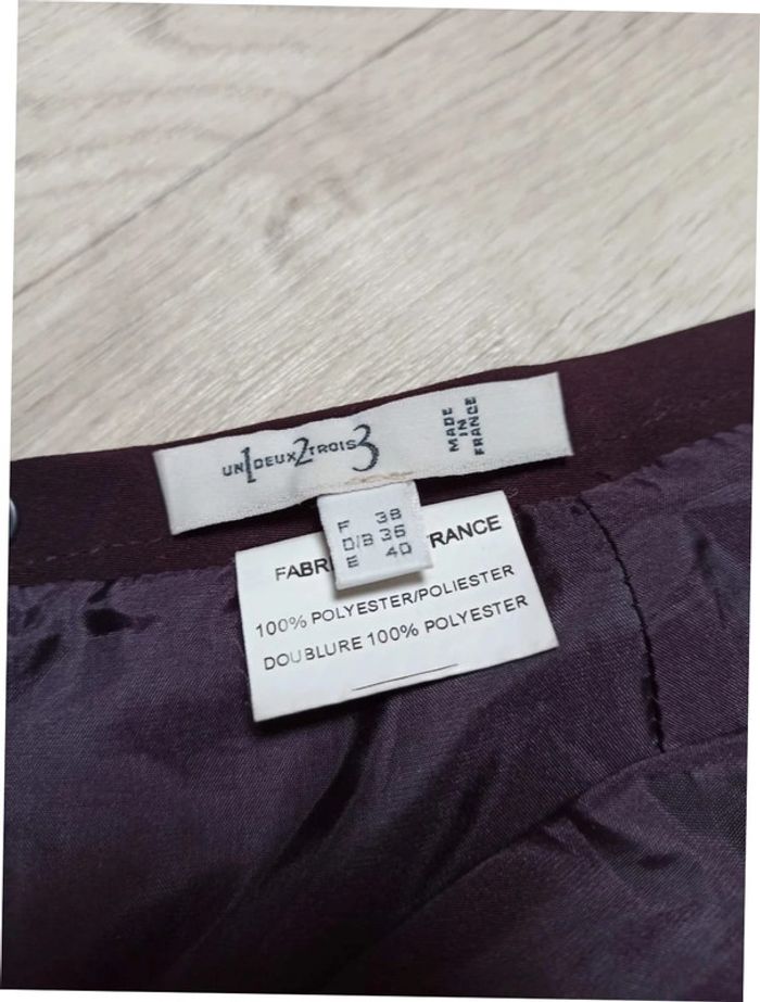 Jupe doublée T38 123 - photo numéro 5