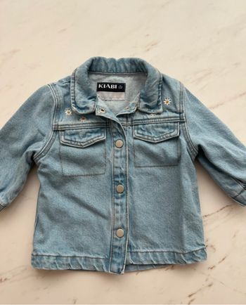 Veste en jean Kiabi