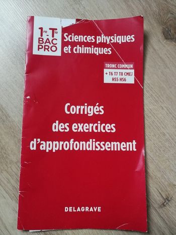 Corrigés des exercices d'approfondissement