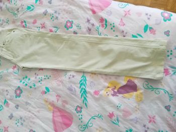 PANTALON ECRU TAILLE XS GOCCO