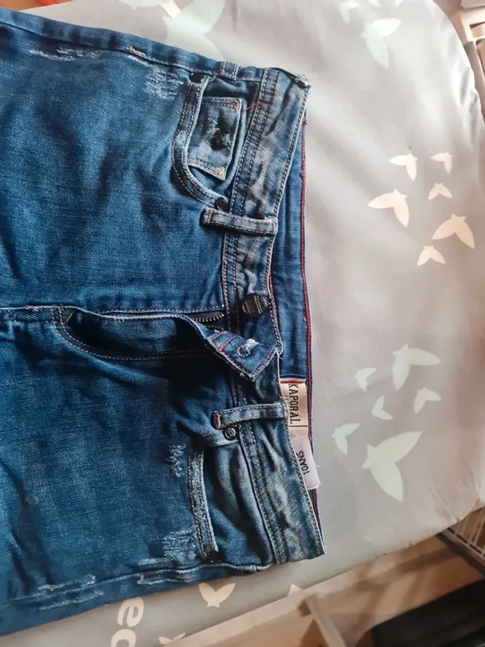 Jeans slim Kaporal 10 ans - photo numéro 4