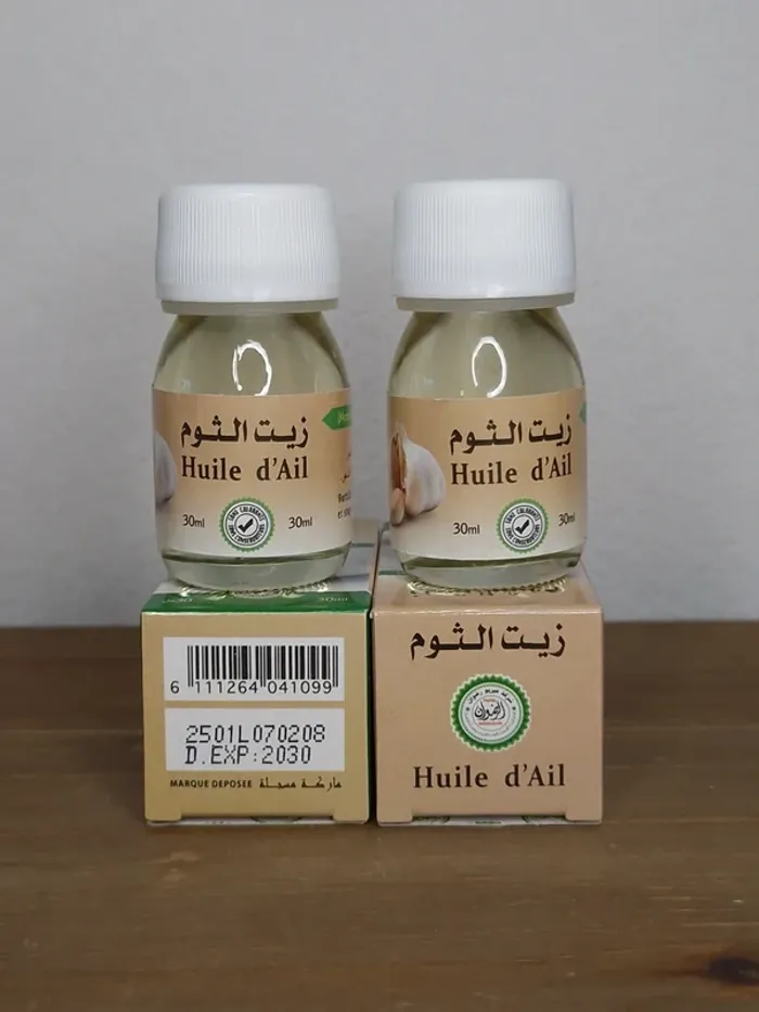 2 huiles d'ail en usage interne et externe 2x30ml - photo numéro 2