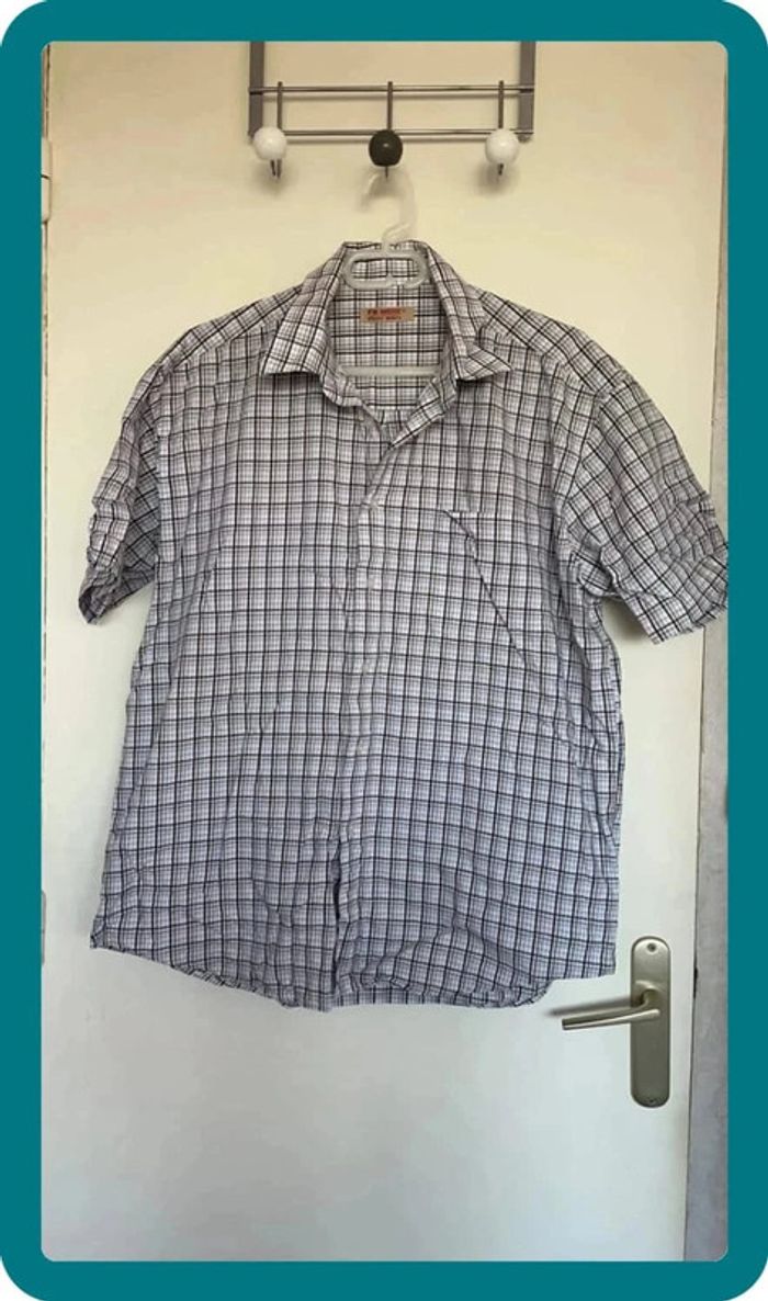 Chemise carreaux