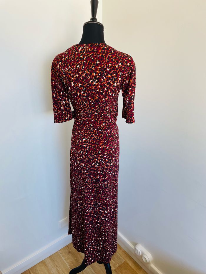 🌸 Sublime Robe longue. Motifs Léopard. Taille unique. - photo numéro 5
