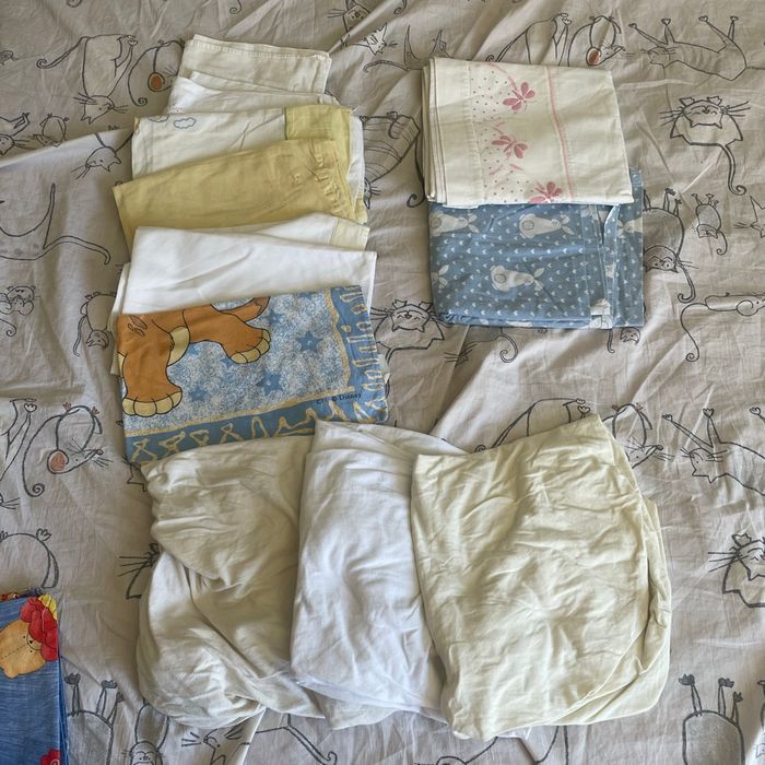 Lot draps bébé