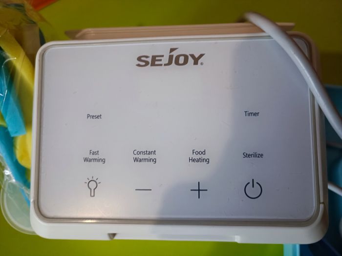 Chauffe biberon stérilisateur 6 en 1 neuf sejoy - photo numéro 2