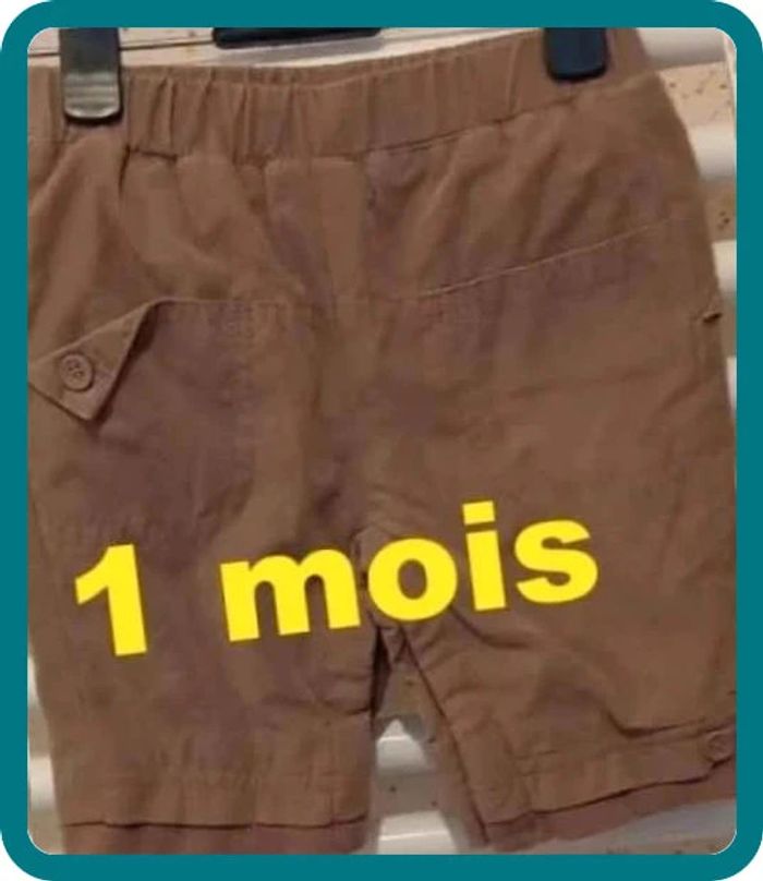 Pantalon marron Kitchoun Taille 1 mois